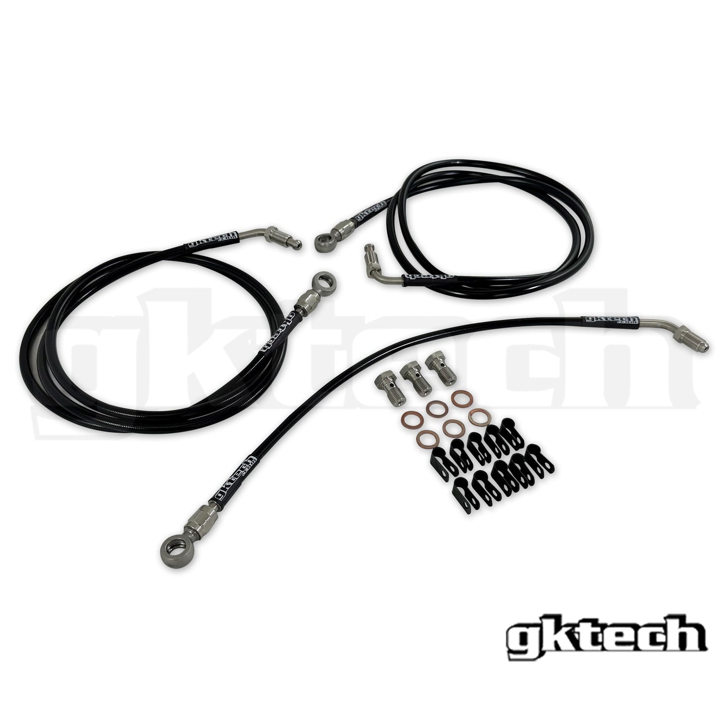 GKTech 240sx/Skyline Engine bay brake line delete kit
