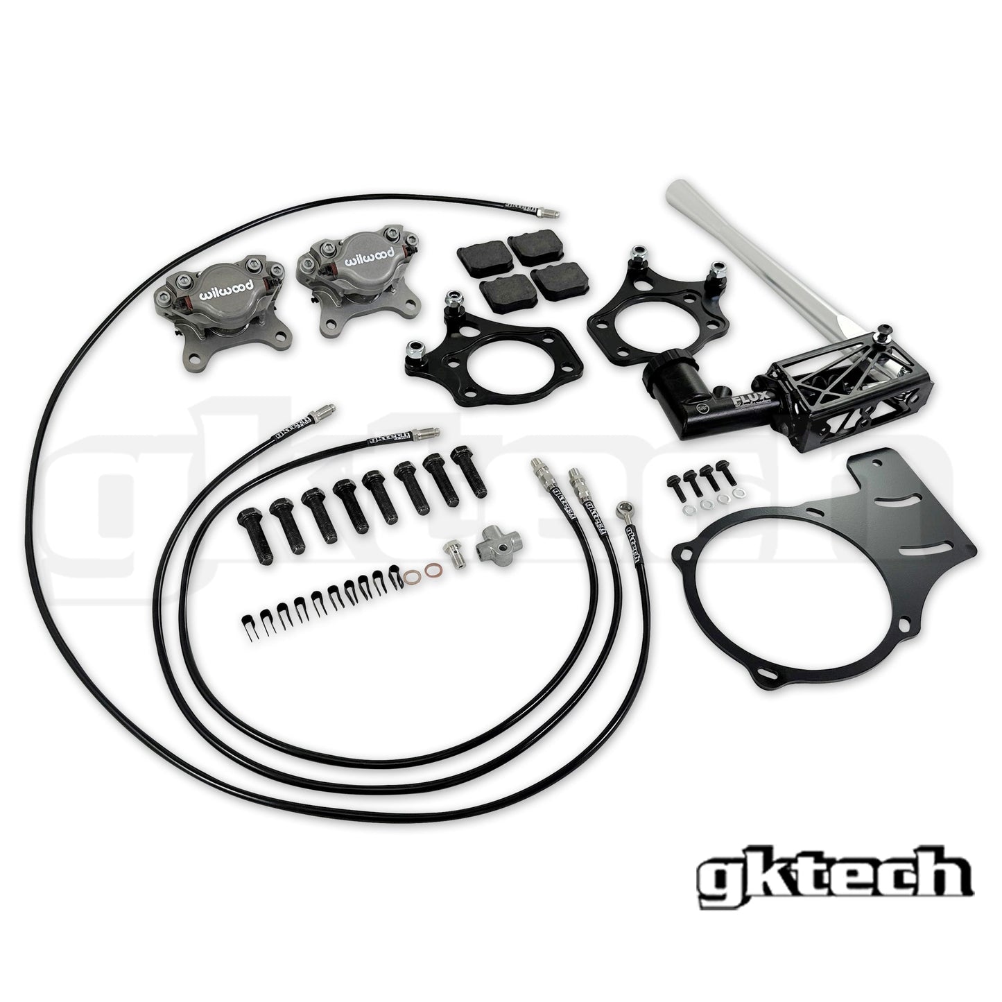 GKTech Wilwood 240sx dual caliper Hydraulic e-brake setup - (10% combo discount)