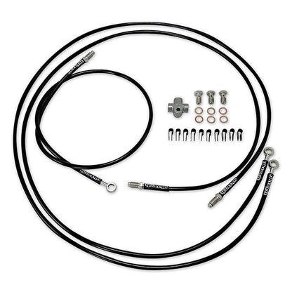 GKTech FR-S / GR86 / BRZ e-brake braided brake line kit