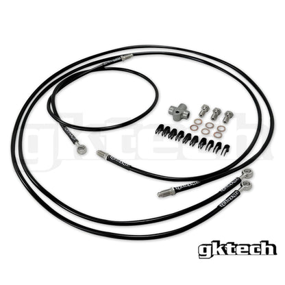 GKTech FR-S / GR86 / BRZ e-brake braided brake line kit