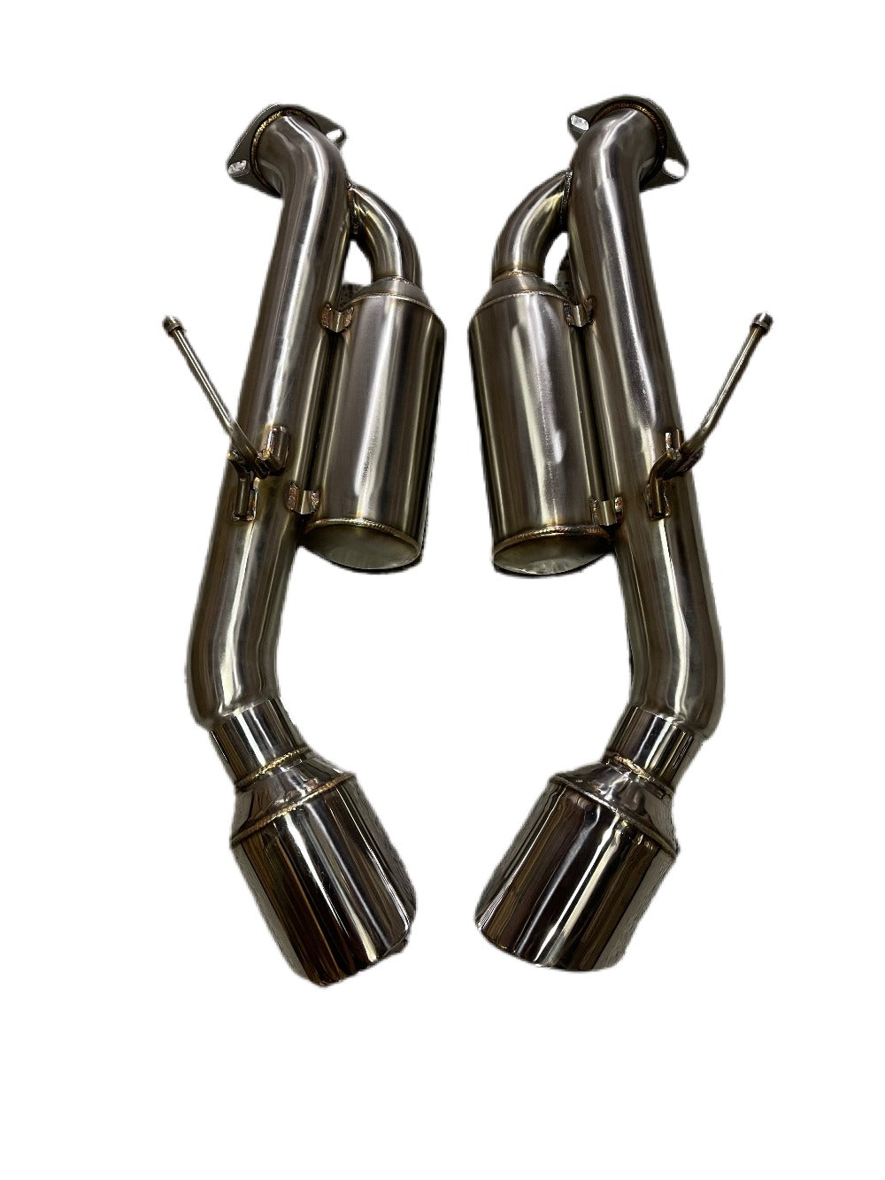 PrivateLabelMfg Infiniti Q50 Axle-Back Exhaust Helmholtz Resonated 2014+