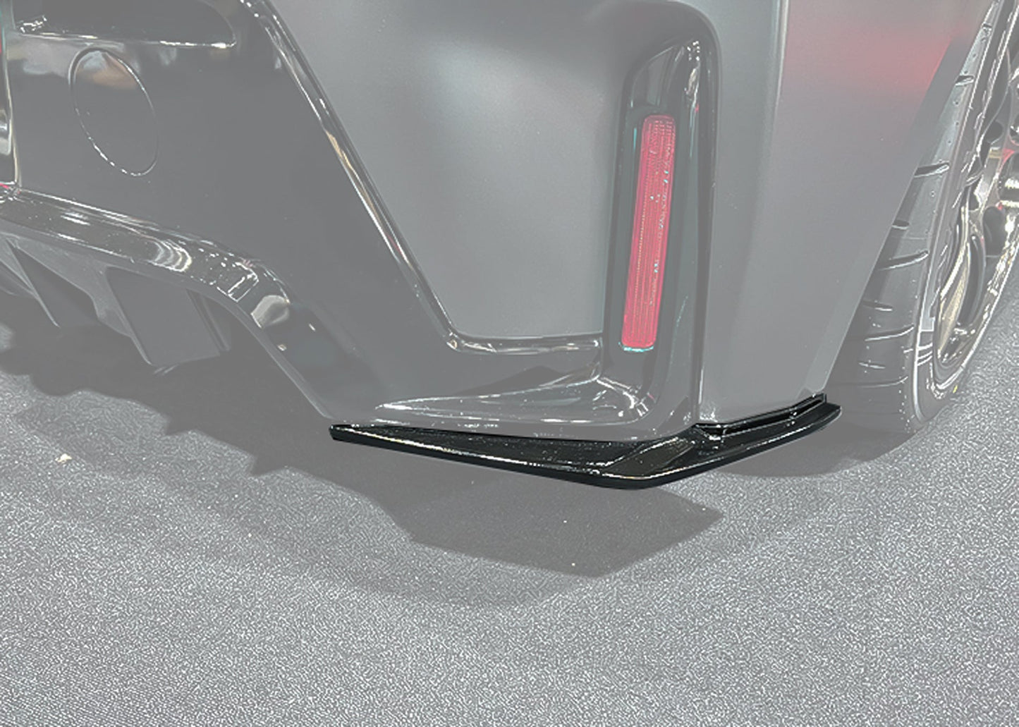 Lexon Rear Side Splitter Fins - Toyota GR Corolla (2023+)