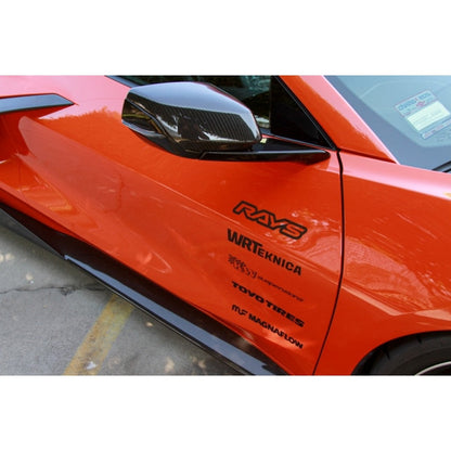 APR Chevrolet Corvette C8 & C8 Z06 Carbon Fiber Replacement Mirror Covers