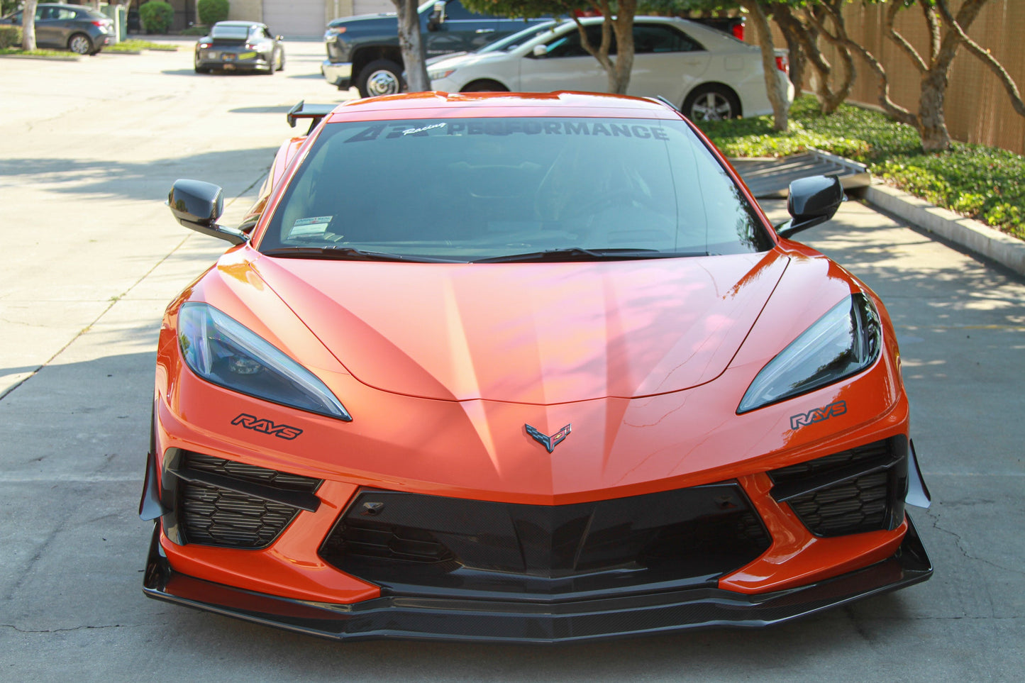 APR Chevrolet Corvette C8 Carbon Fiber Front Airdam/ Lip
