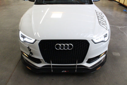 APR Audi S5 Stock Bumper Carbon Fiber Front Wind Splitter 2009-2012