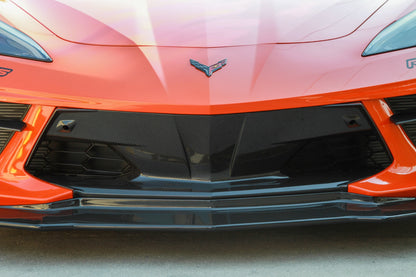 APR Chevrolet Corvette C8 Carbon Fiber Front Bumper Center Bezels