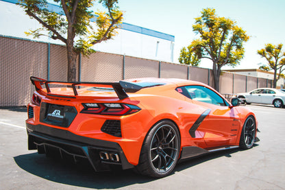 APR Chevrolet Corvette C8 Carbon Fiber License Plate Backing