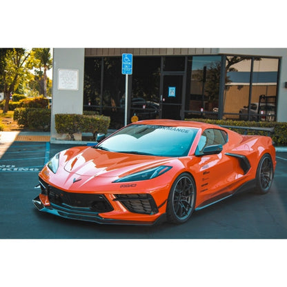 APR Chevrolet Corvette C8 Carbon Fiber Side Rocker Extensions/ Side Skirt