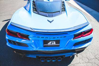 APR Chevrolet Corvette C8 Z06 Carbon Fiber Rear Spoiler Delete
