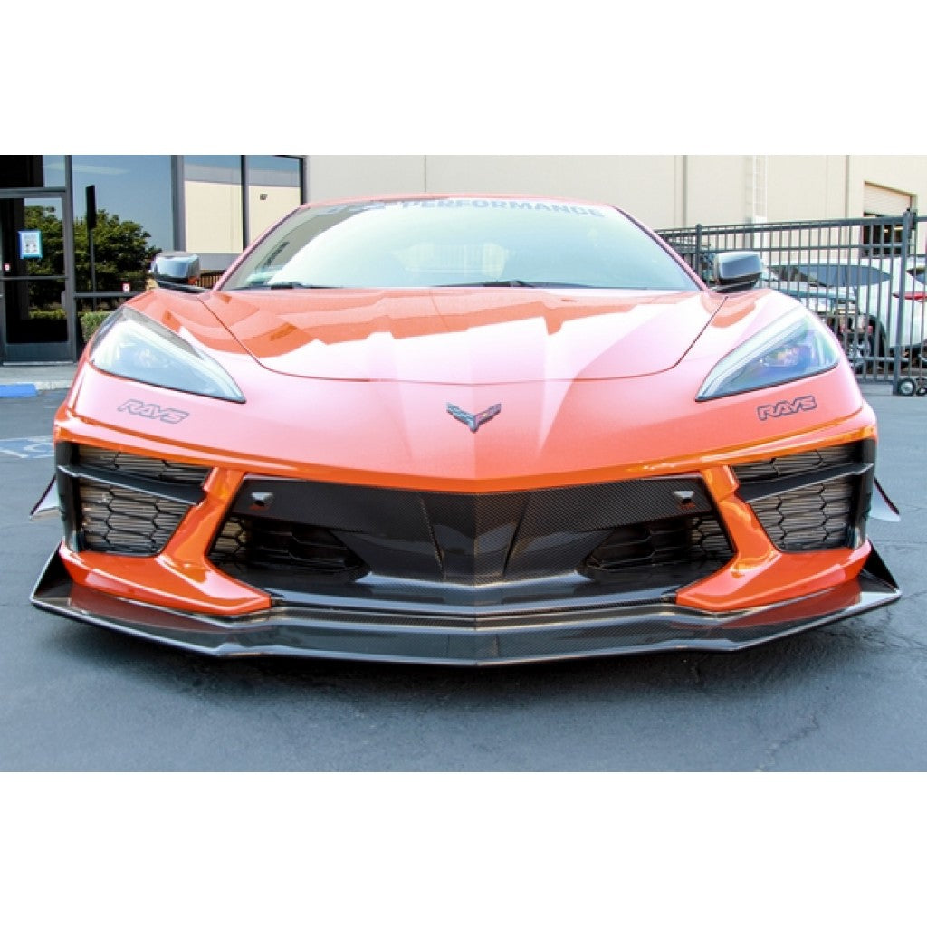 APR Chevrolet Corvette C8 Carbon Fiber Front Airdam/ Lip