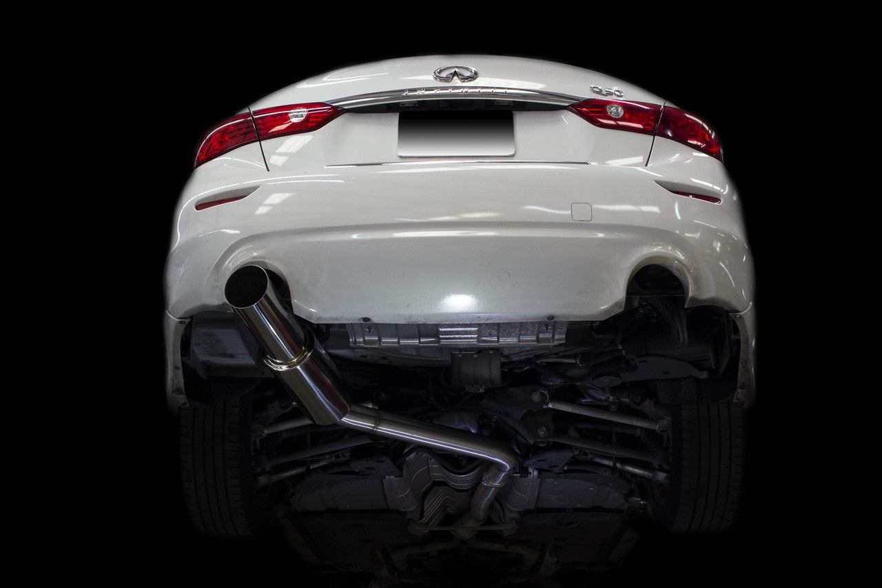 ISR Performance GT Single Exhaust - Infiniti Q50 14+ VQ37 VR30