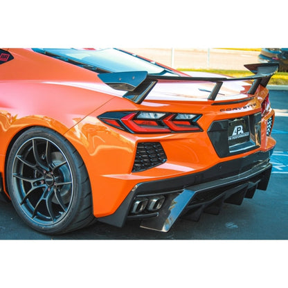 APR Chevrolet Corvette C8 Carbon Fiber Rear High Wing
