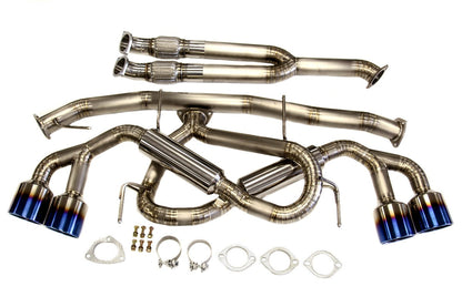 Private Label Mfg Power Driven Titanium Exhaust Nissan GT-R R35 GTR