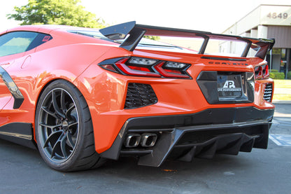 APR Chevrolet Corvette C8 Carbon Fiber Rear Diffuser