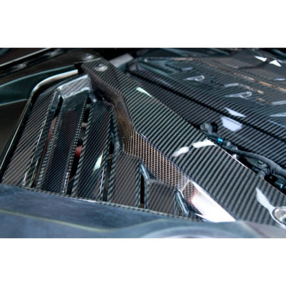 APR Chevrolet Corvette C8 Carbon Fiber Engine Plenum Cover, Appearance Panels, and Package