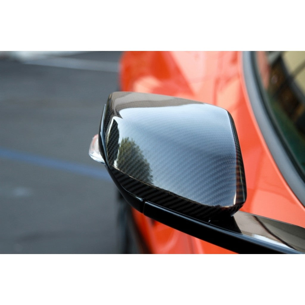 APR Chevrolet Corvette C8 & C8 Z06 Carbon Fiber Replacement Mirror Covers
