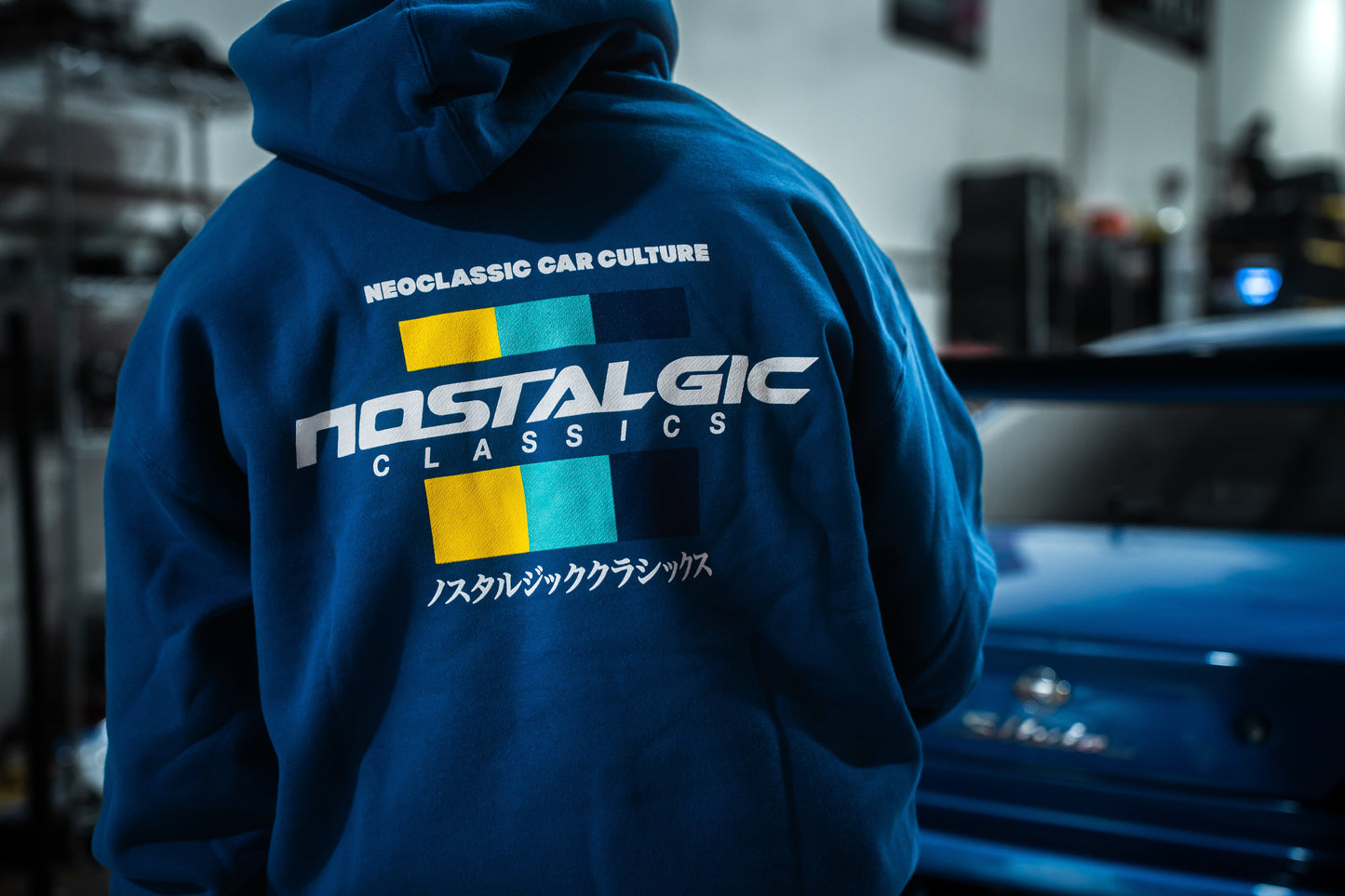 GReddy Nostalgic Classics Trust Pullover Hood - Royal
