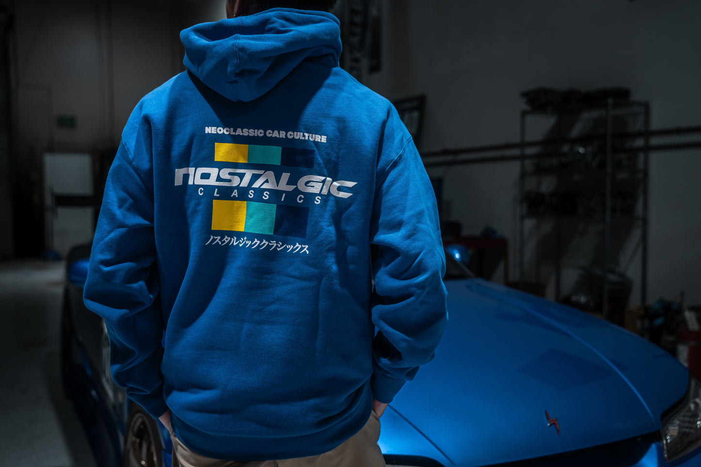 GReddy Nostalgic Classics Trust Pullover Hood - Royal