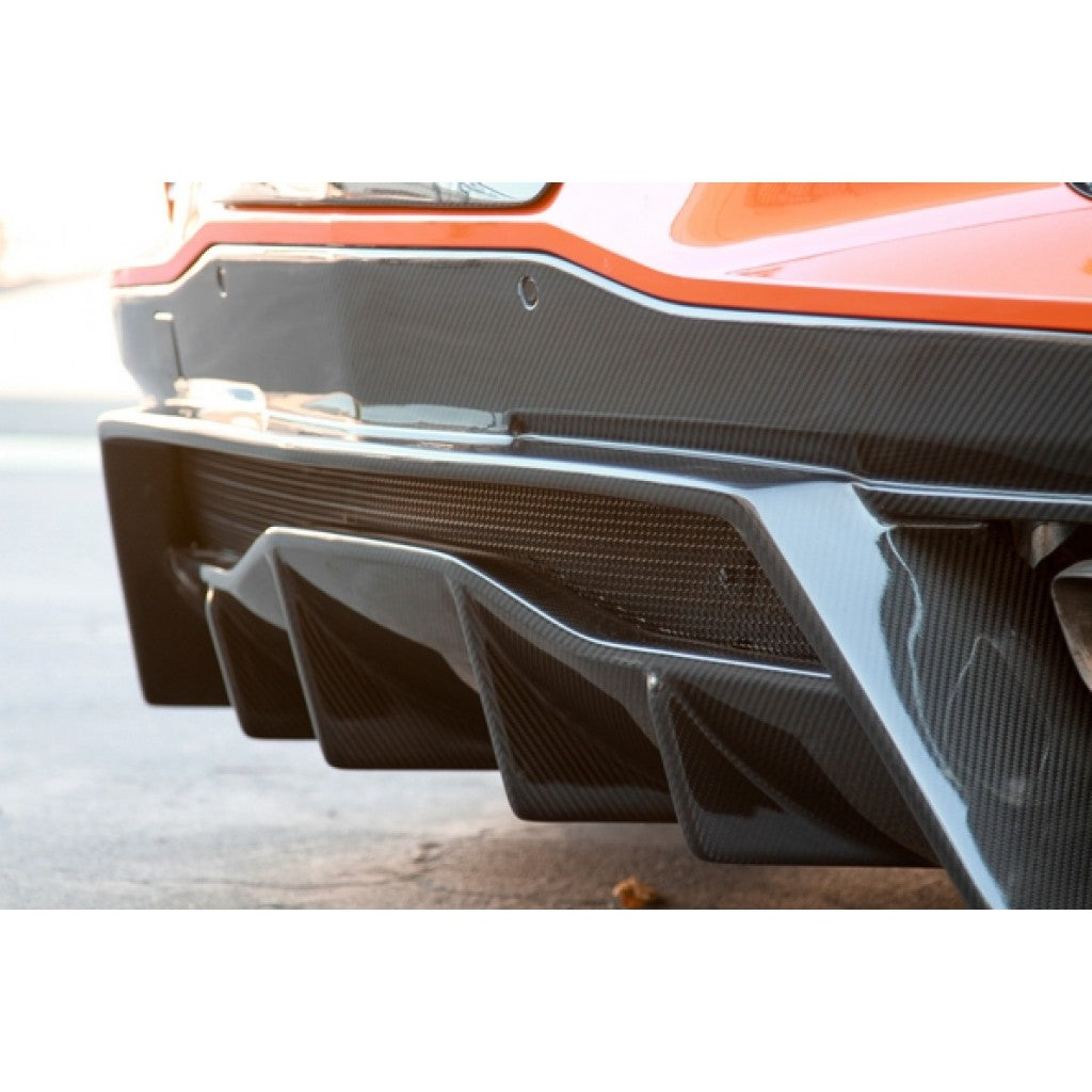 APR Chevrolet Corvette C8 Carbon Fiber Rear Diffuser