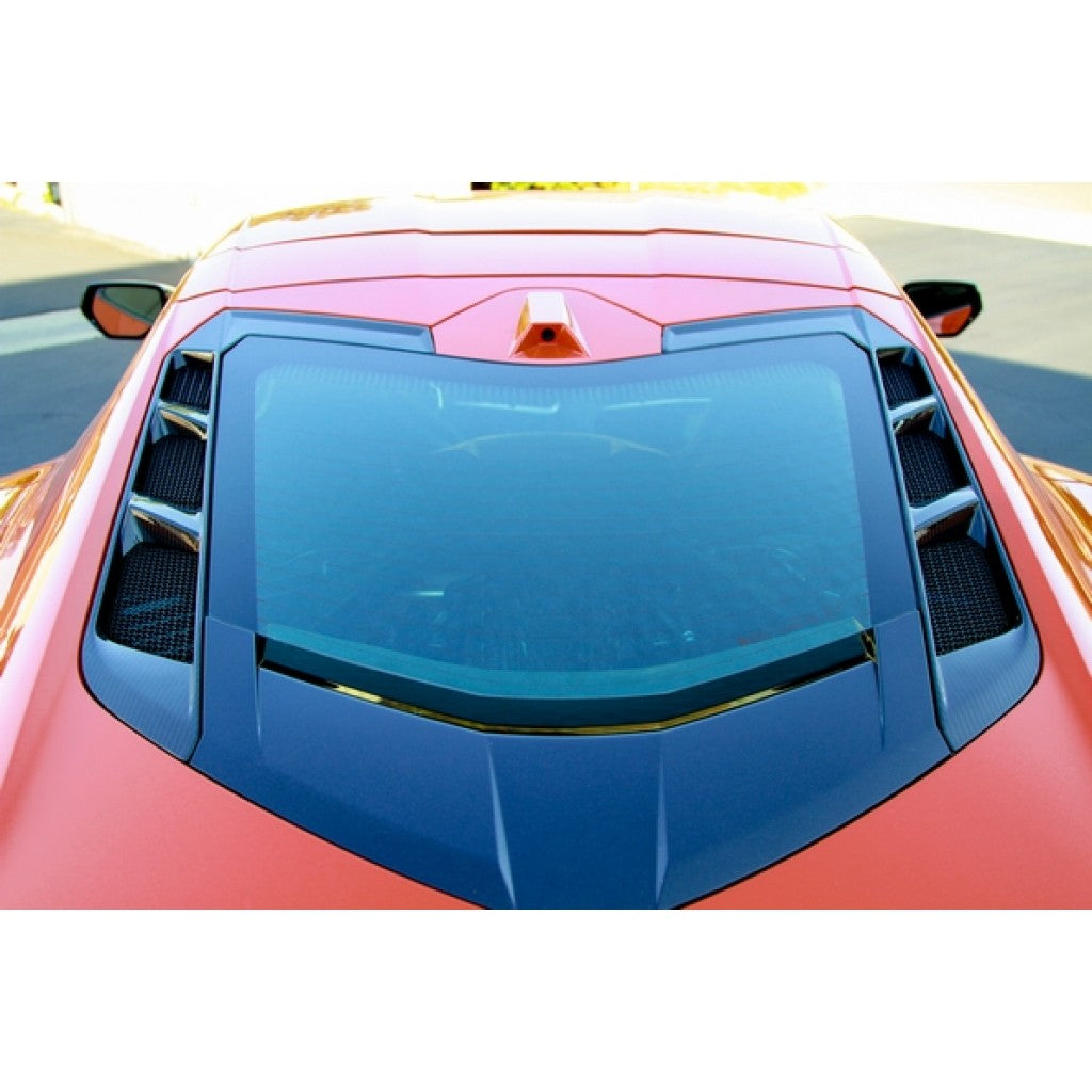 APR Chevrolet Corvette C8 & C8 Z06 Carbon Fiber Rear Hatch Vents