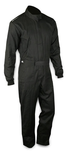 Impact Racing SUIT 1pc PADDOCK SMALL BLACK Safety Clothing Driving Suits main image