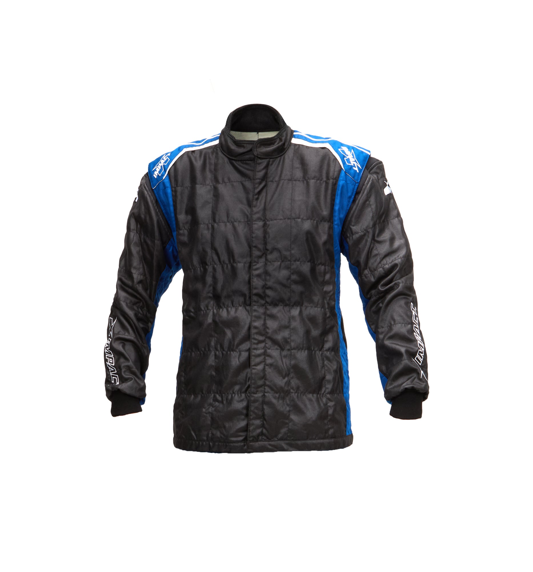 Impact Racing Jacket Racer 2.0 Medium  Black/Blue Safety Clothing Driving Jackets main image