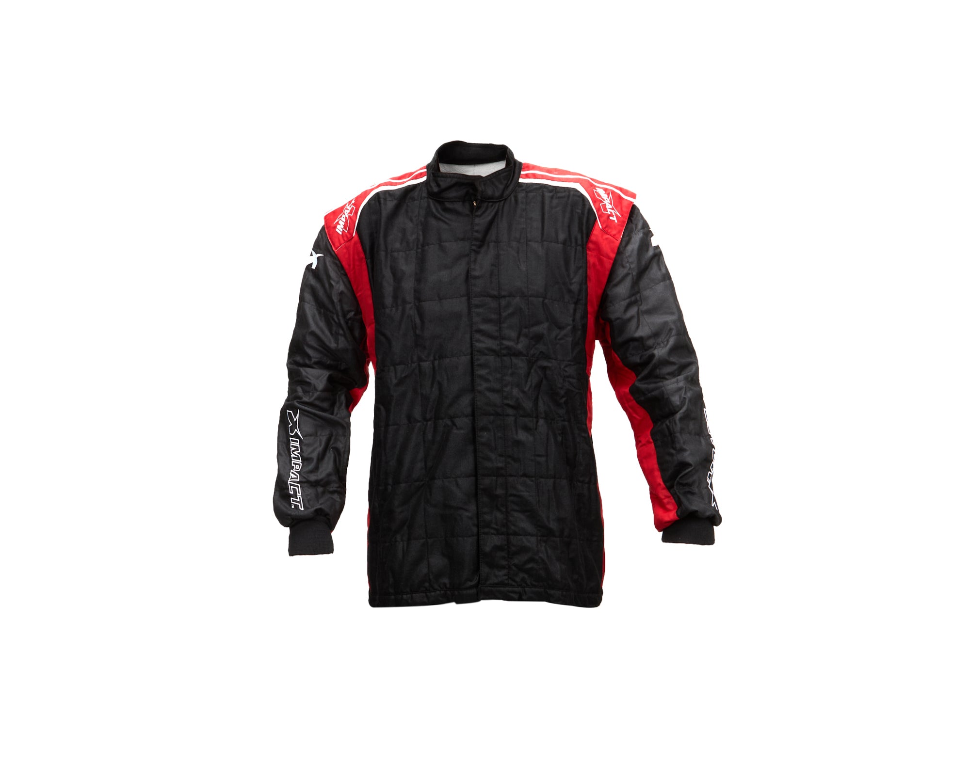 Impact Racing Jacket Racer 2.0 Medium  Black/Red Safety Clothing Driving Jackets main image