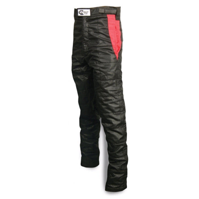 Impact Racing Pant Racer XXX-Large Black/Red Safety Clothing Driving Pants main image