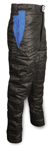 Impact Racing Pants Racer 2.0 Large  Black/Blue Safety Clothing Driving Pants main image