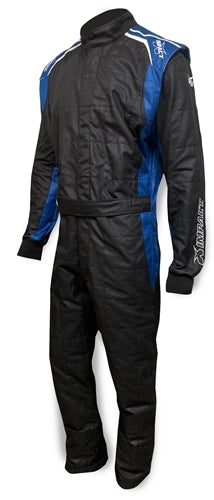 Impact Racing Suit Racer 2.0  1pc Small  Black/Blue Safety Clothing Driving Suits main image