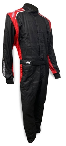 Impact Racing Suit Racer 2.0  1pc Medium  Black/Red Safety Clothing Driving Suits main image
