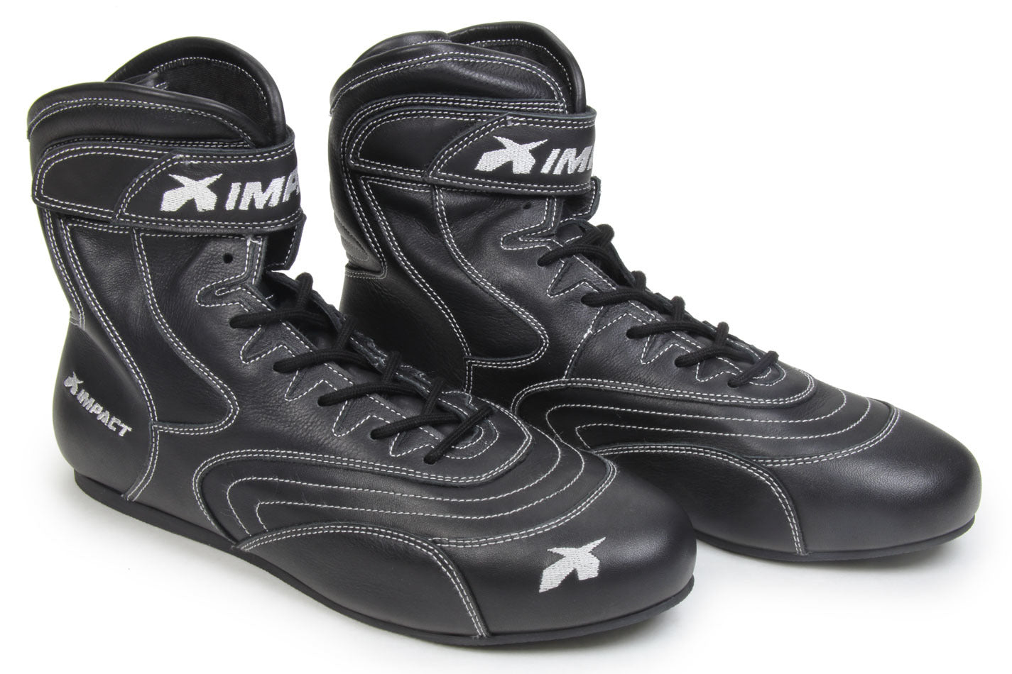 IMPACT RACING Shoe Redline Black 13 SFI3.3/20 Safety Equipment Safety Clothing main image