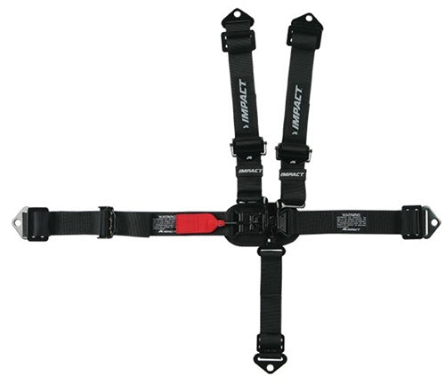 IMPACT RACING 5pt Jr Harness L/L Ind Shldr P/U Fixed Left Lap Safety Equipment Safety Restraints main image