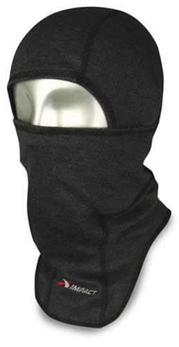 Impact Racing BALACLAVA SINLGE EYE SFI3.3 BLACK Safety Clothing Head Socks main image