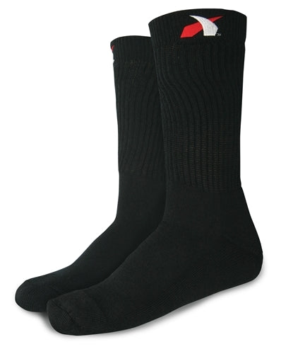 Impact Racing SOCKS NOMEX SFI3.3 MEDIUM BLACK Safety Clothing Socks main image