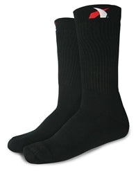 Impact Racing SOCKS NOMEX SFI3.3 LARGE BLACK Safety Clothing Socks main image
