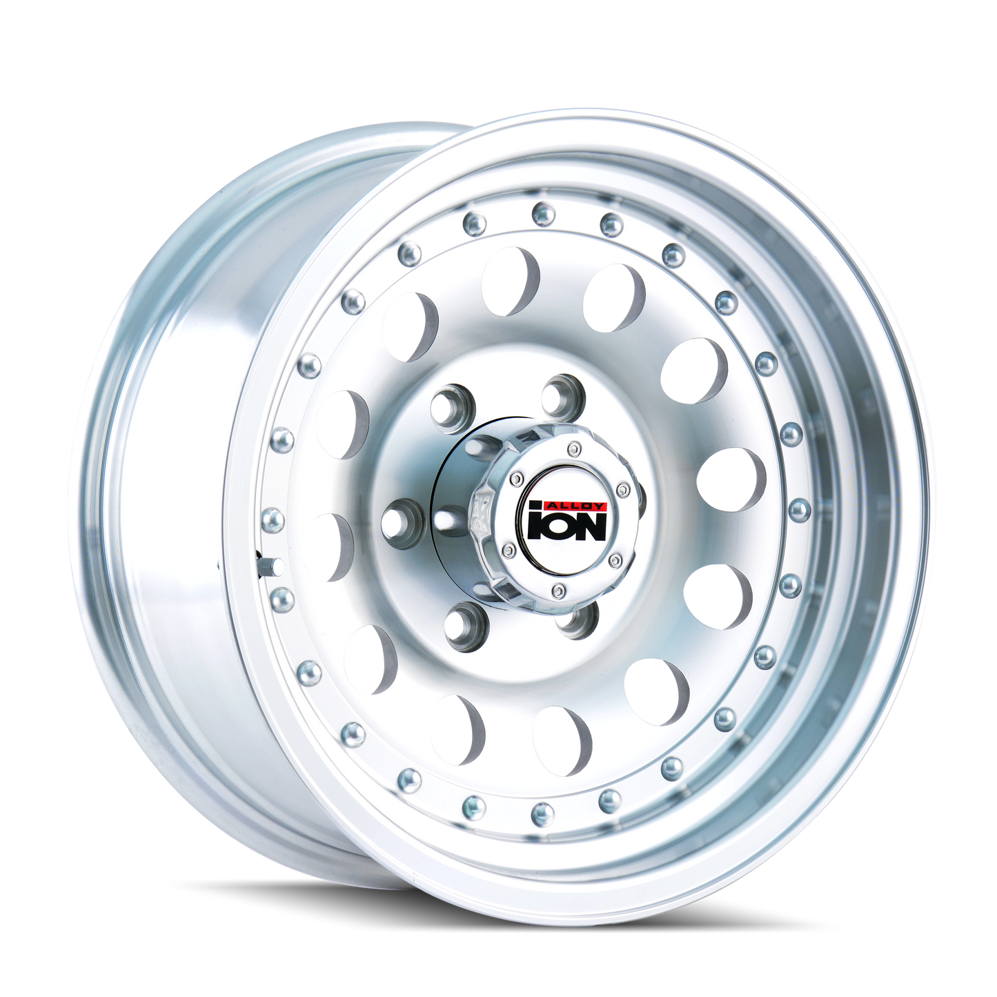 Ion Alloy Wheels  71-5873 - ION Alloy Series 71 Silver Machined Wheels 0H7BJ