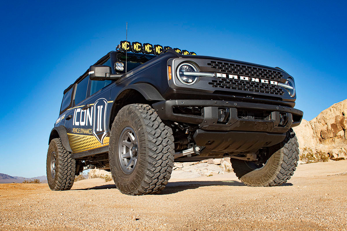 ICON 21-UP BRONCO NON-SASQUATCH 3-4" LIFT STAGE 6 SUSPENSION SYSTEM TUBULAR K40006T