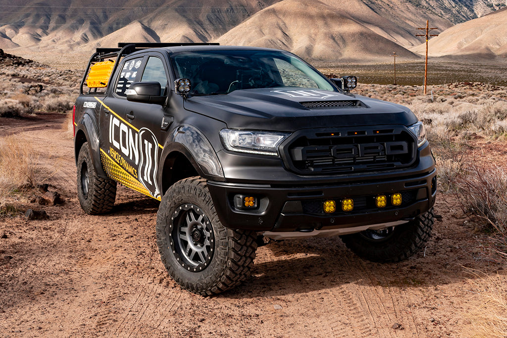 ICON 19-21 Ford Ranger 0-3.5in Stage 4 Suspension System w/ Billet UCA Alum Knuckle K93204A