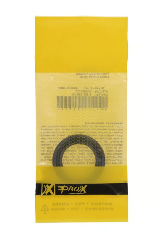 ProX Yamaha 40x62x10 Crankshaft Oil Seal 41.2-40077