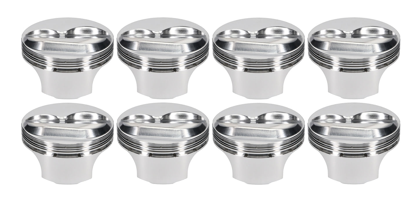 JE PISTONS SBC Dome Piston Set 4.155 Bore  +13.0cc Engines and Components Pistons and Piston Rings main image