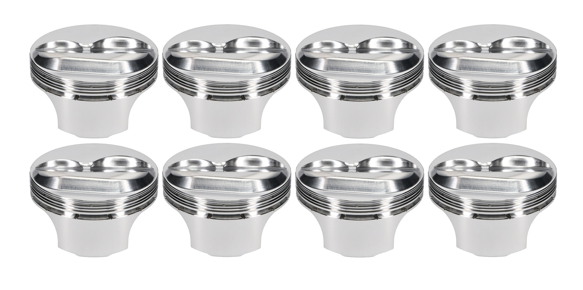 JE PISTONS SBC Dome Piston Set 4.155 Bore  +13.0cc Engines and Components Pistons and Piston Rings main image