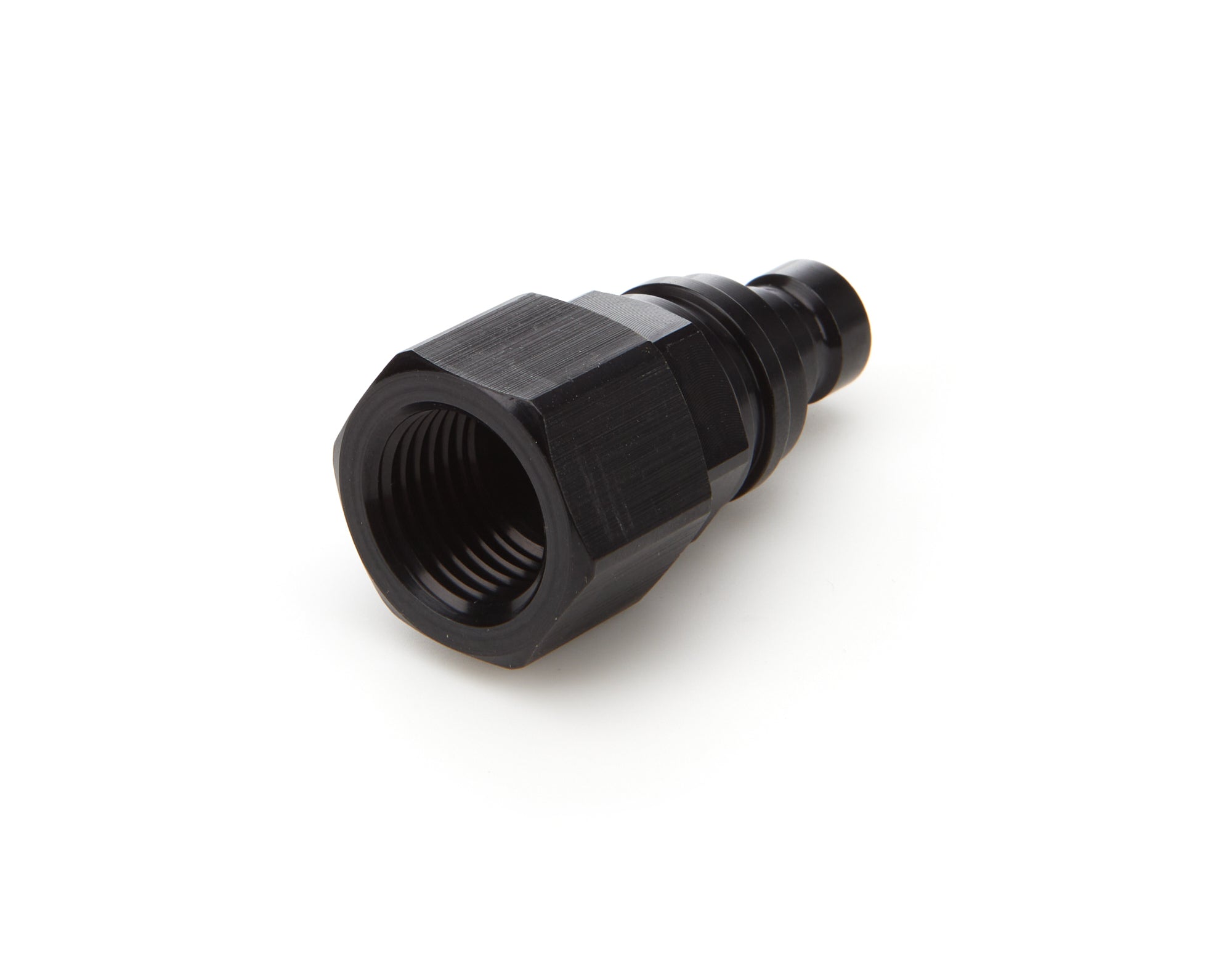 Jiffy-Tite 6an Female Fitting Plug Valved  w/EPDM Seals Fittings and Plugs Quick Disconnect Fittings main image