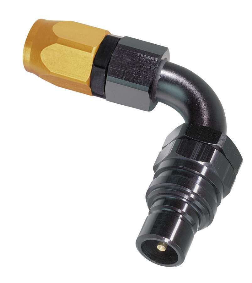 Jiffy-Tite 6an 90-Degree QC Plug Hose End Fittings and Plugs Quick Disconnect Fittings main image