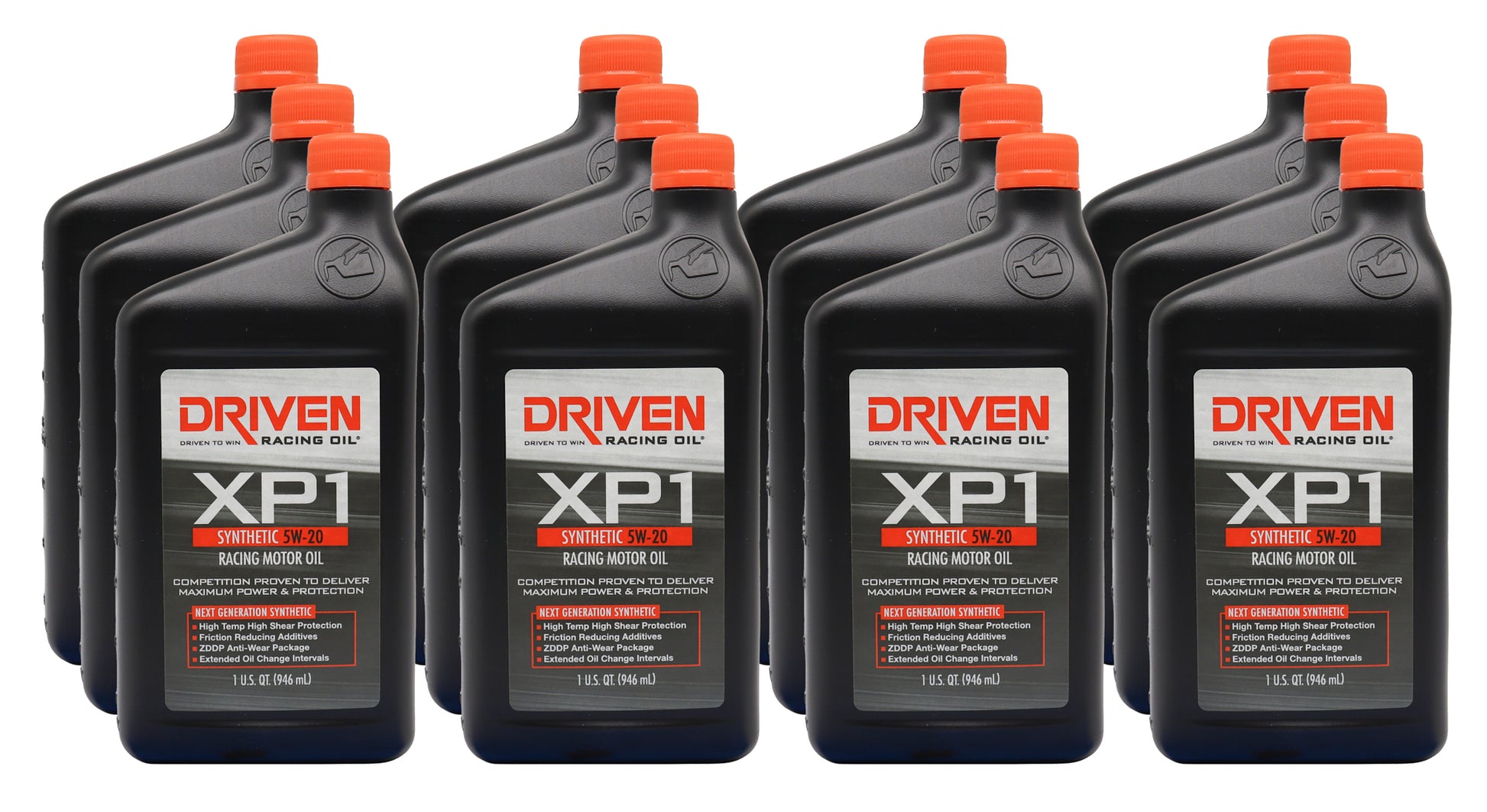 DRIVEN RACING OIL XP1 5w20 Synthetic Oil Case 12 x 1 Quart Oils, Fluids and Sealer Oils, Fluids and Additives main image