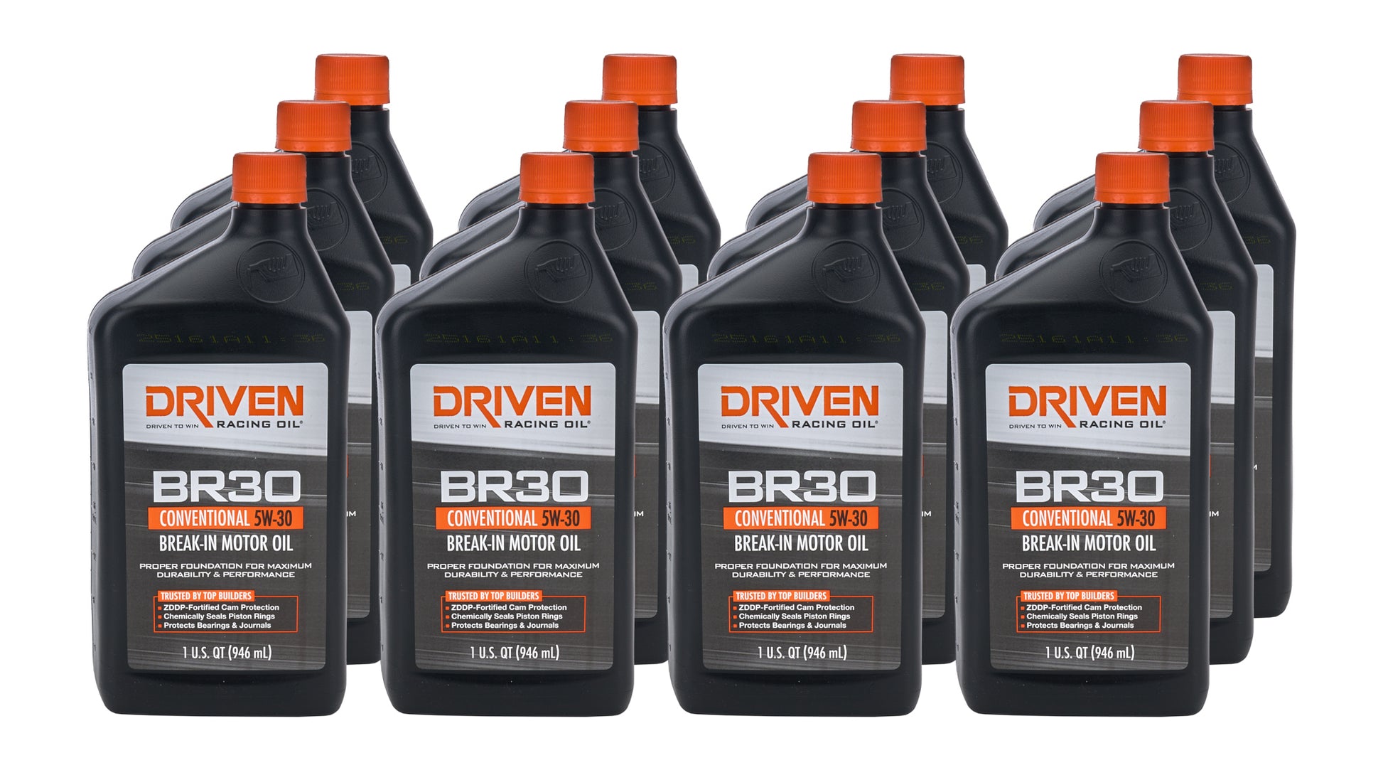 DRIVEN RACING OIL BR30 5w30 Break-In Oil Conventional Case 12x1Qt Oils, Fluids and Sealer Oils, Fluids and Additives main image