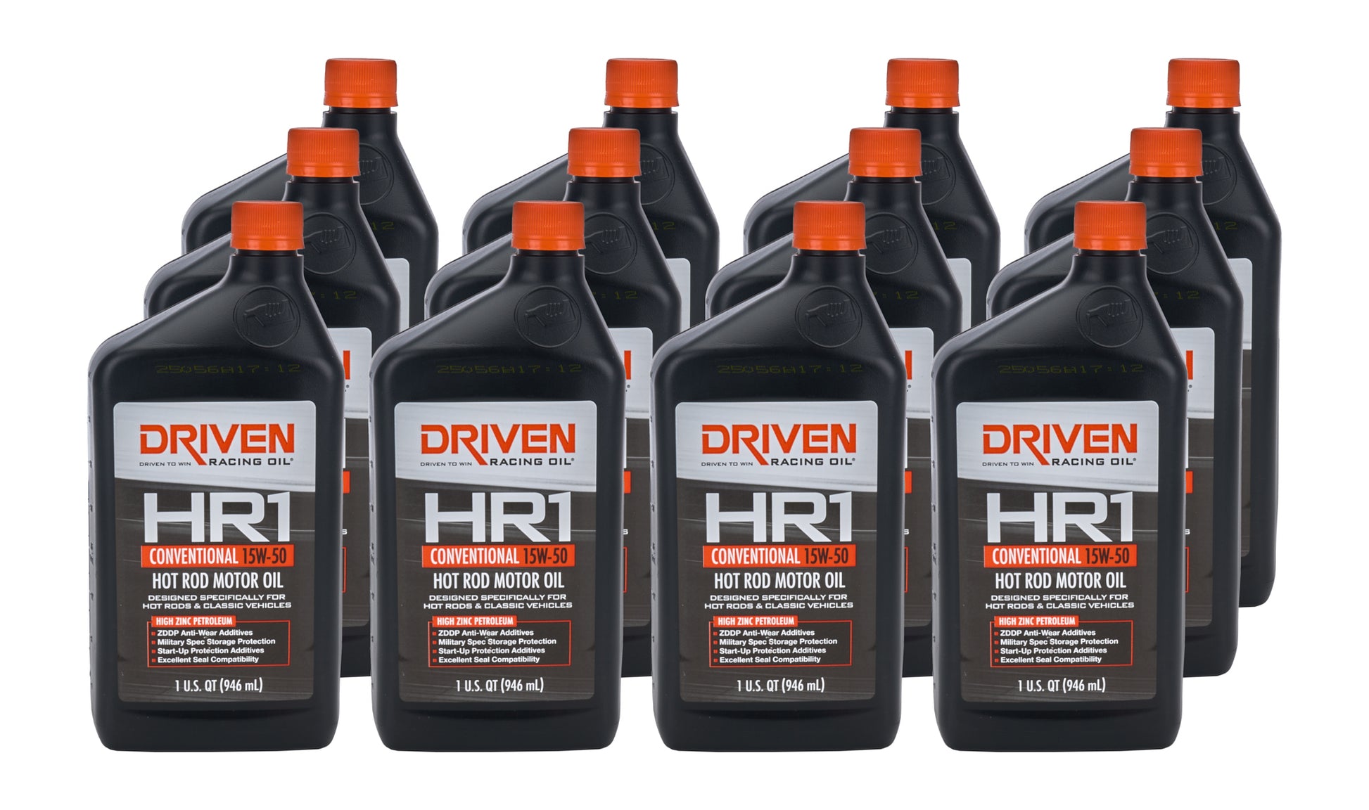 DRIVEN RACING OIL HR1 15w50 Conventional Oil Case 12 x 1 Quart Oils, Fluids and Sealer Oils, Fluids and Additives main image