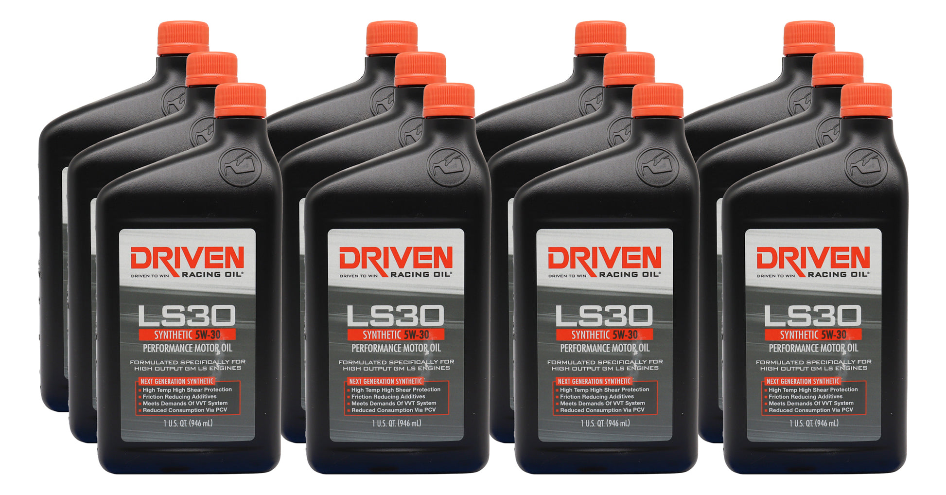 DRIVEN RACING OIL LS30 5w30 Synthetic Oil Case 12 x 1 Quart Oils, Fluids and Sealer Oils, Fluids and Additives main image