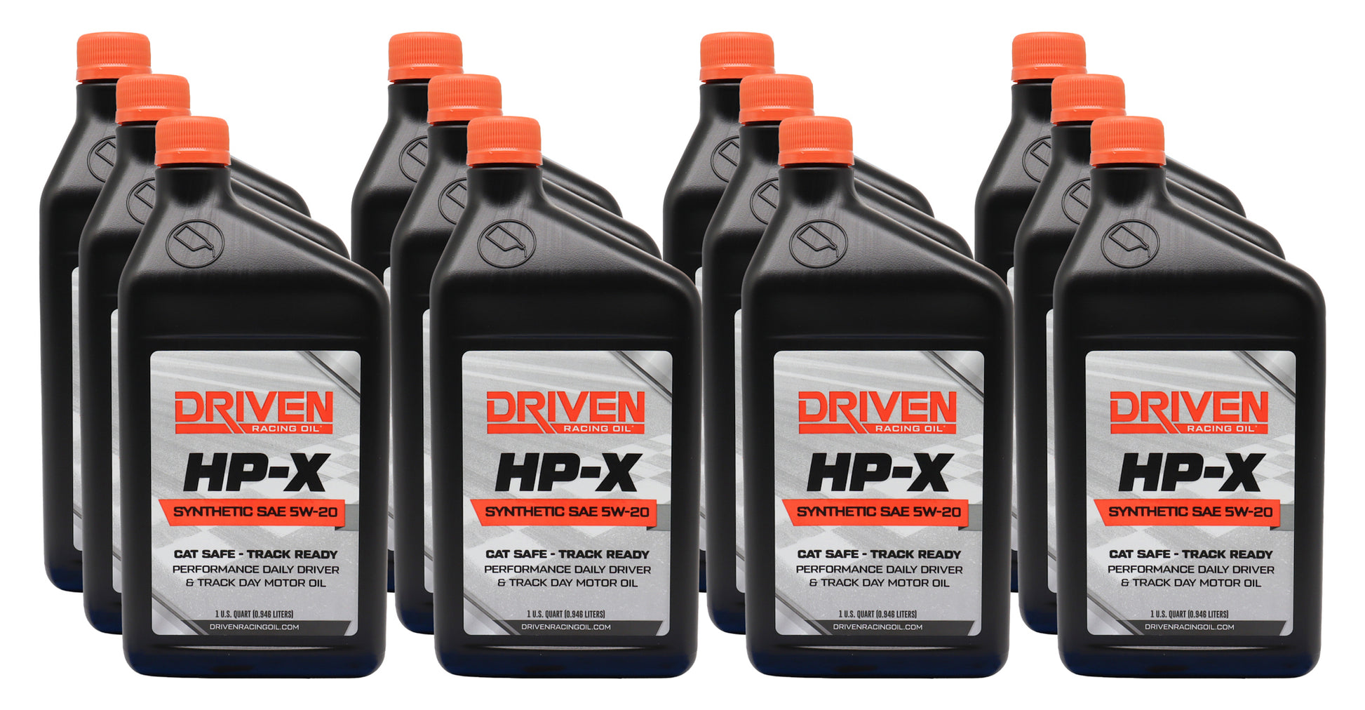 DRIVEN RACING OIL HP-X 5W20 Motor Oil Case 12/Qt Oils, Fluids and Sealer Oils, Fluids and Additives main image