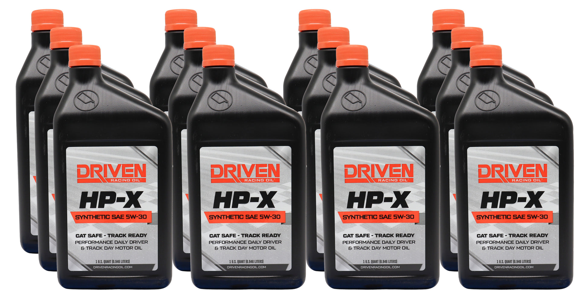 DRIVEN RACING OIL HP-X 5W30 Motor Oil Case 12/Qt Oils, Fluids and Sealer Oils, Fluids and Additives main image